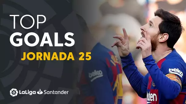 Todos los goles de la Jornada 25 de LaLiga Santander 2019/2020