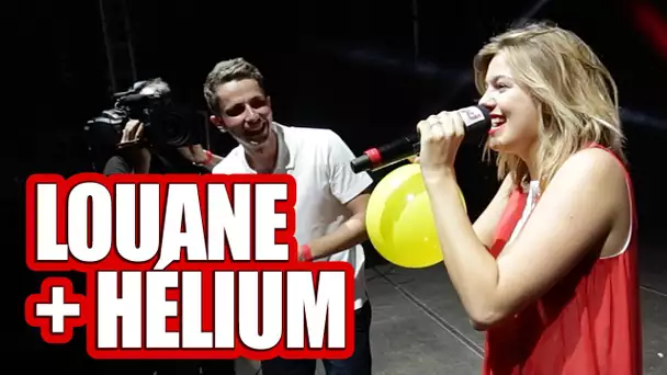 Louane chante "jour 1" avec de l'hélium devant 20000 personnes !