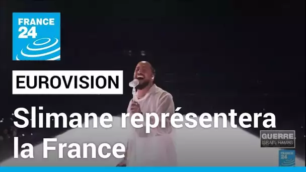 Eurovision : Slimane représentera la France • FRANCE 24