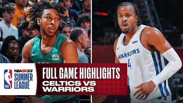 CELTICS vs WARRIORS | NBA SUMMER LEAGUE | FULL GAME HIGHLIGHTS
