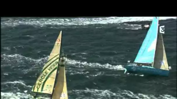 AG2R : Tabarly et Péron remportent le prologue (France 3 Bretagne)