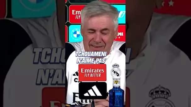 "Tchouameninga", le lapsus de Carlo #ancelotti #football