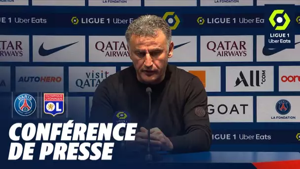 Conférence de presse PARIS SAINT-GERMAIN - OLYMPIQUE LYONNAIS (0-1)  / 2022/2023