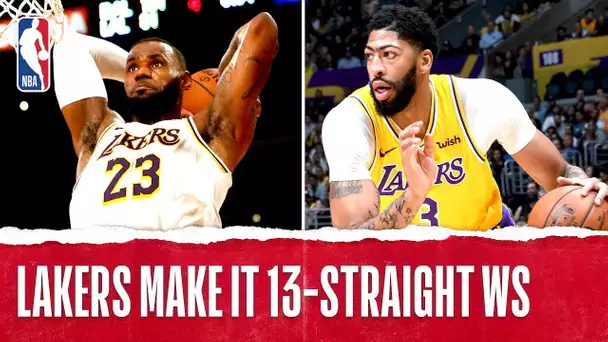 LakeShow Extend Road Streak To 13 Games!