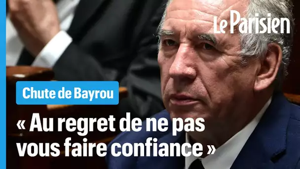 Chute de François Bayrou : 9 mois et 40 minutes sans convaincre