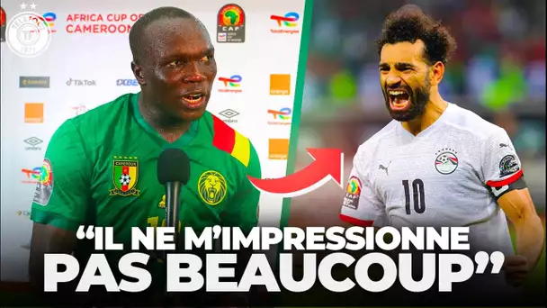 Vincent Aboubakar 🇨🇲 PROVOQUE Mohamed Salah avant la Demi-Finale - La Quotidienne #1015