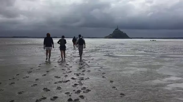 Michel et Rolande nous envoient de leurs nouvelles depuis le Mont Saint-Michel