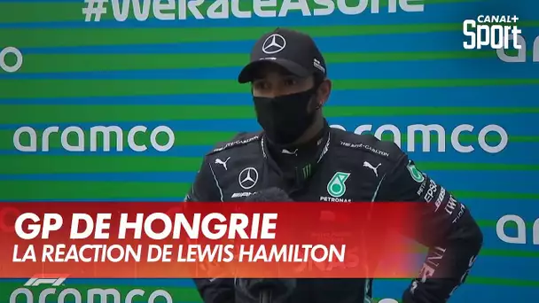 La réaction de Lewis Hamilton après le GP de Hongrie