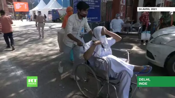 Covid-19 en Inde : nouveau record de décès, les hôpitaux débordés
