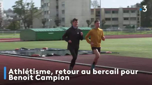 Athlétisme, retour au bercail pour Benoit Campion