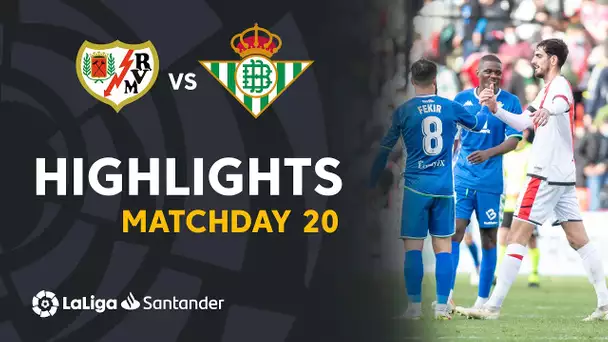 Resumen de Rayo Vallecano vs Real Betis (1-1)