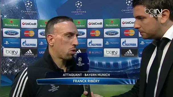 Interview Franck Ribéry après Valence - Bayern Munich