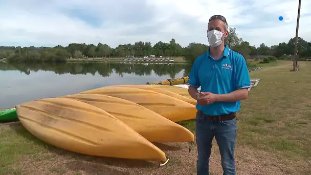 Coronavirus / Sarthe : La base nautique du lac des Varennes est ouverte !