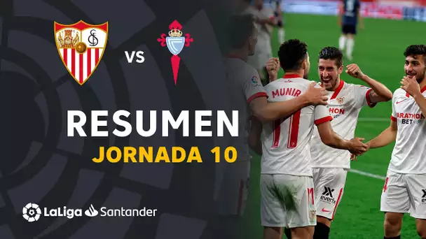 Resumen de Sevilla FC vs RC Celta (4-2)