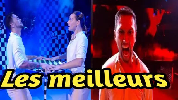 Billy Crawford très ému, avec Fauve  ils  se qualifient pour la semaine prochaine