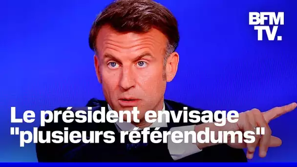Référendums, ArcelorMittal, Gaza... les réactions politiques après l'interview d'Emmanuel Macron