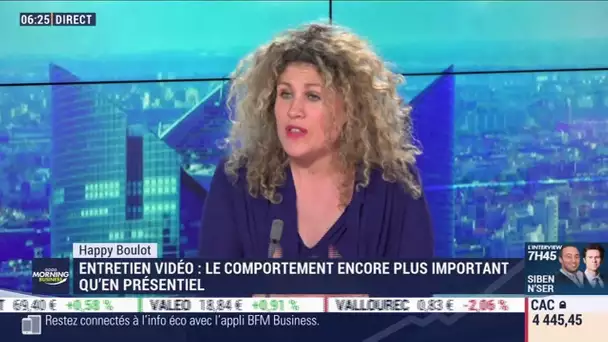 Happy Boulot : Entretien vidéo, le comportement encore plus important qu'en présentiel