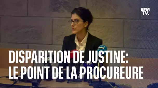 Disparition de Justine à Brive: la conférence de presse de la procureure en intégralité