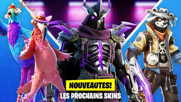 TOUS LES PROCHAINS SKINS SUR FORTNITE ! (SHREDDER, RAIDEN, LANA LLAMA, SHERIFF FLAMENCO ...)