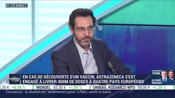 Olivier Nataf (AstraZeneca) : AstraZeneca, vers un vaccin contre le Covid-19 ?