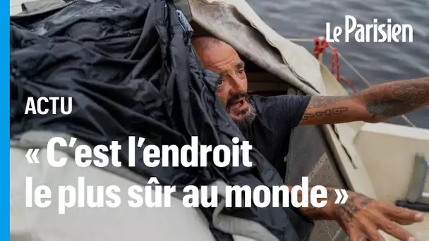 Le Lieutenant Dan, le marin qui n'a pas voulu quitter son bateau en plein ouragan Milton
