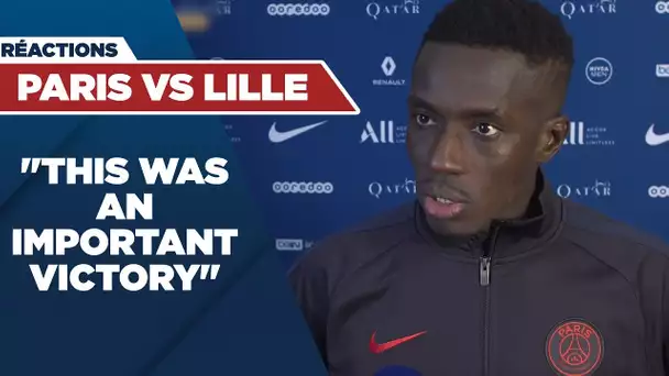 POST GAME INTERVIEW : PARIS SAINT-GERMAIN vs LILLE