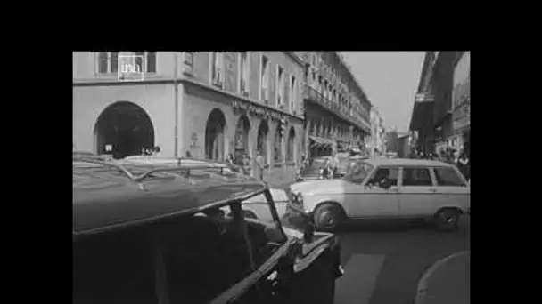 Besançon 1972 : quand on roulait en voiture dans la grande rue