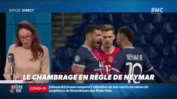 Le chambrage et la comparaison de Neymar au coup de sifflet final de PSG-Bayern