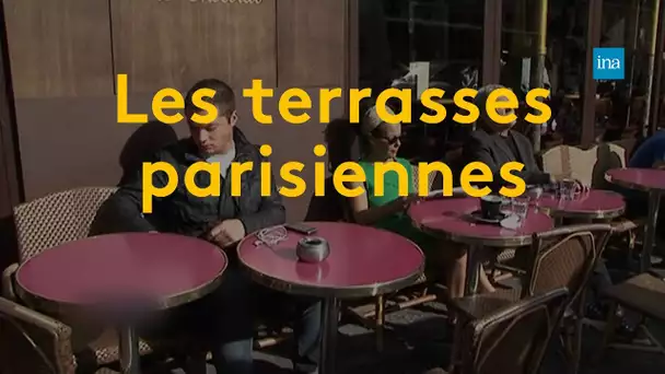 Les terrasses des cafés et balade parisienne à travers les époques | Franceinfo INA
