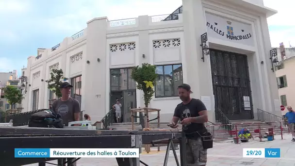Toulon : Les halles marchandes de nouveaux ouvertes