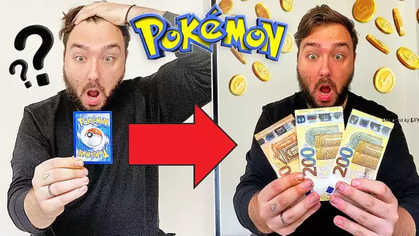 J'OUVRE 36 BOOSTERS POKEMON pour AVOIR LA CARTE POKEMON ULTRA RARE A 450 EUROS !