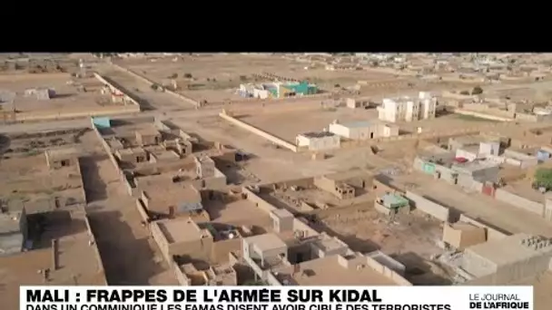 Mali: l'armée dit avoir mené des frappes à Kidal et parle de "cibles terroristes" • FRANCE 24