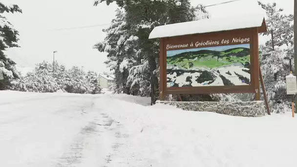 Gréolières les Neiges : la neige au rendez-vous pour l'ouverture, après deux saisons difficiles