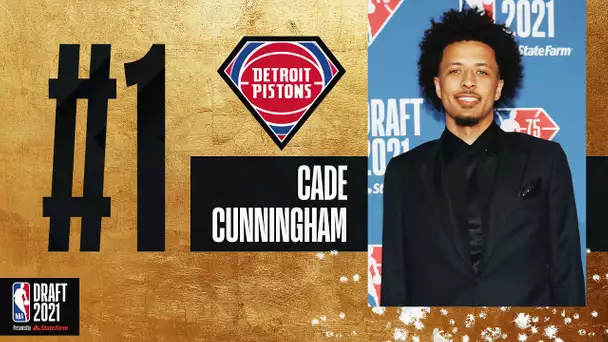 Cade Cunningham Goes #1 In The 2021 #NBADraft!