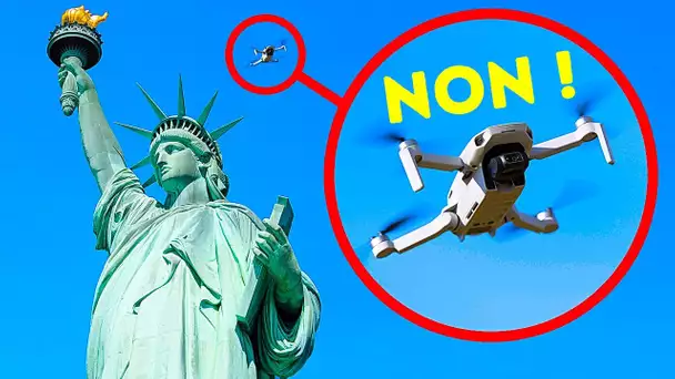 Tu N’as Pas Le Droit De Faire Voler Un Drone Près De La Statue De La Liberté