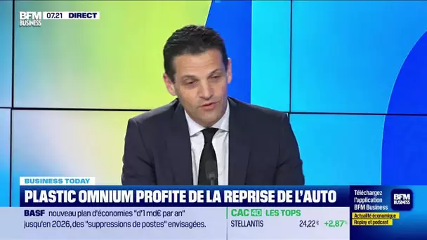 Laurent Favre (Plastic Omnium) : Profit sur la reprise de l'auto