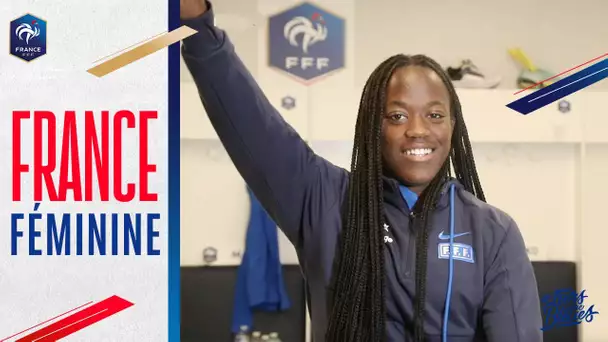 Equipe de France Féminine : lendemain de victoire avec Grace Kazadi I FFF 2022