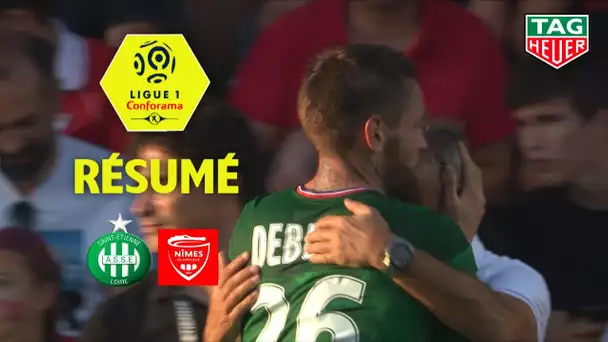 Nîmes Olympique - AS Saint-Etienne ( 0-1 ) - Résumé - (NIMES - ASSE) / 2019-20