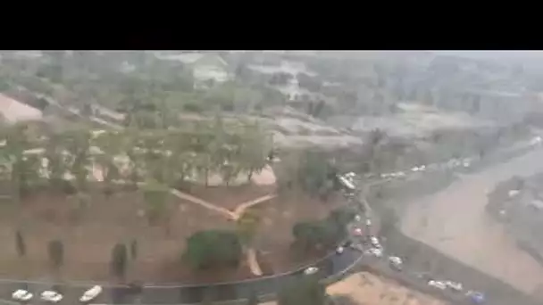 Inondations : 1 000 personnes évacuées à Béziers - images aériennes