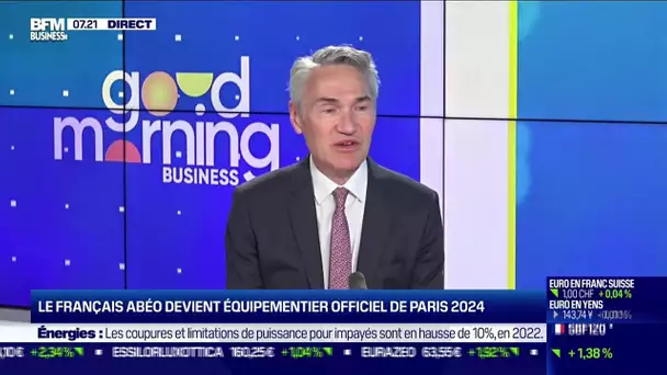 Olivier Esteves (Abéo) : Abéo devient équipementier officiel de Paris 2024