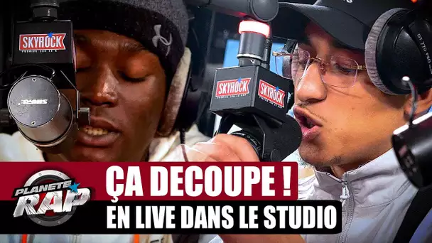 ÇA DÉCOUPE EN LIVE DANS LE STUDIO ! #PlanèteRap