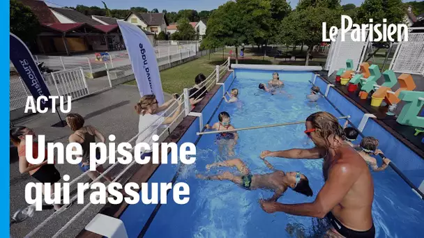La «Carava’nage», la piscine itinérante pour apprendre aux enfants à se sauver de la noyade