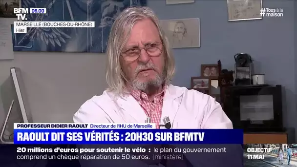 "Je ne suis pas devin, je suis praticien": premiers extraits de l'interview du Pr Didier Raoult