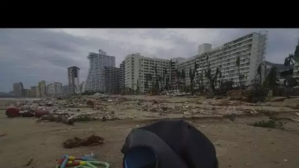Mexique : Acapulco dévastée et isolée après le passage de l'ouragan Otis