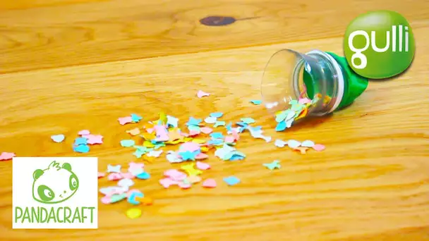 Tuto DIY : Le canon à confettis | Les Daily Craft de Pandacraft sur Gulli