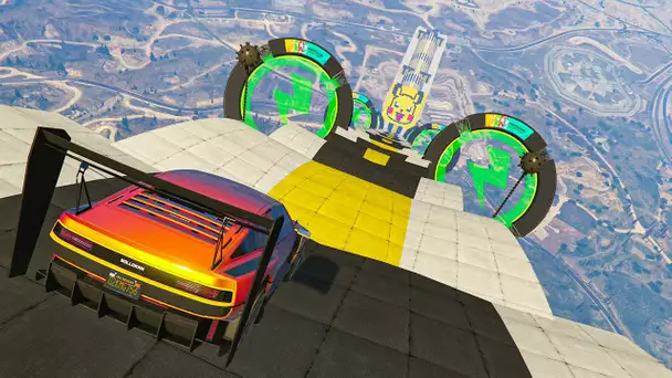 MEGA RAMP 99.99% HARD PIKACHU ! (Nouveaux véhicules)