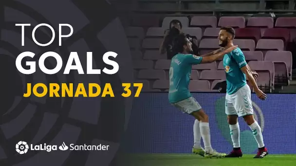 Todos los goles de la Jornada 37 de LaLiga Santander 2019/2020