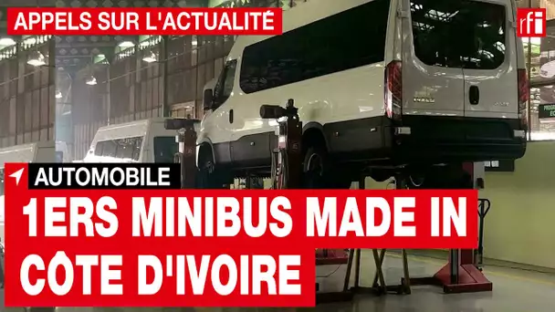 Automobile : les 1ers minibus "made in Côte d'Ivoire" • RFI