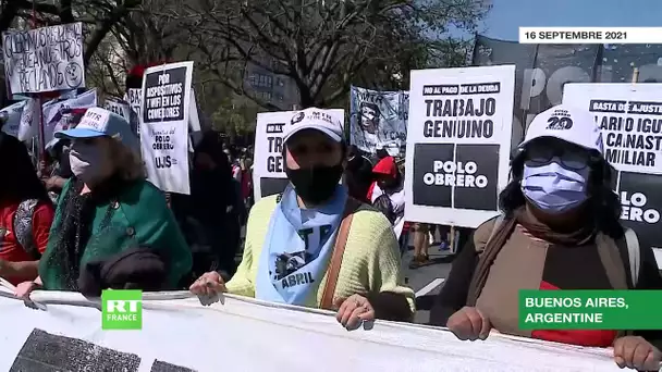 Argentine : nouvelle manifestation à Buenos Aires, en pleine crise gouvernementale