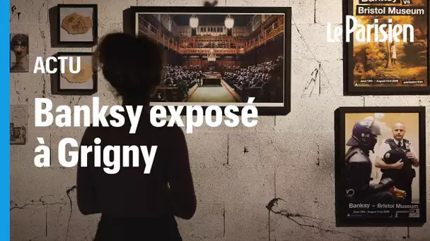 223 œuvres de Banksy exposées à Grigny